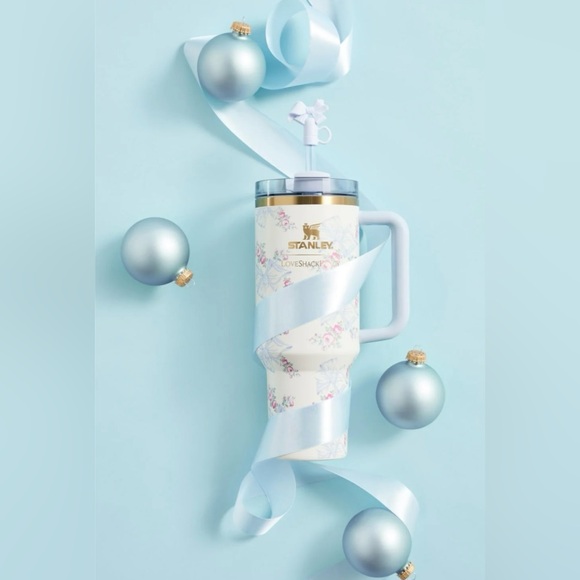 Just in time for the holidays ❄️ the Stanley 1913 x LoveShackFancy collection launches tomorrow November 12th at 9 AM PT / 12 PM ET